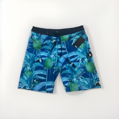 NWT Hurley Men's Phantom Costa Rica 20'' Boardshorts  sz 32 Toucan