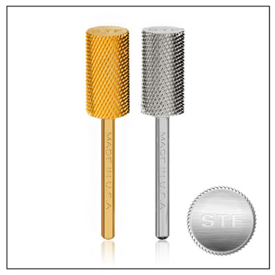 Quality Nail Drill Carbide Bit Large/ Small Barrel 3/32, Made in USA - 2pcs