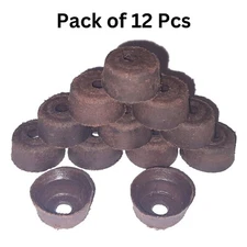 12 Pcs kerosene Stove Pressure Pump Cup Washers Leather Pump Washer Free Ship OG