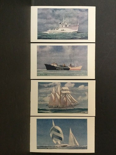 Warner's Observer's Picture Cards VIII vaisseaux complet 32 cartes vintage set 1955 en boîte - Photo 8/10