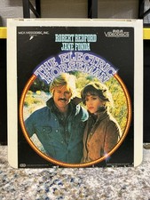 The Electric Horseman CED Video Disk Robert Redford Jane Fonda RCA SelectaVision