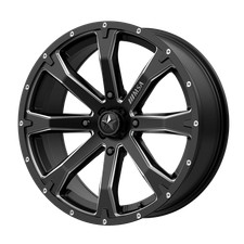 14x7 Msa Offroad M42 Bounty Satin Black Milled Wheel 4x110 10mm