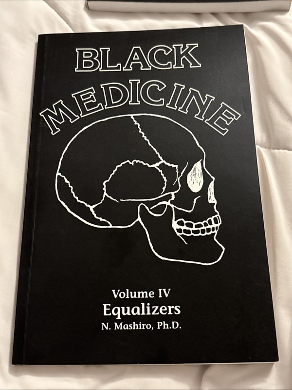 Complete Black Medicine Vol 1–4 By N. Mashiro PhD–Rare Martial Arts / Combat Set