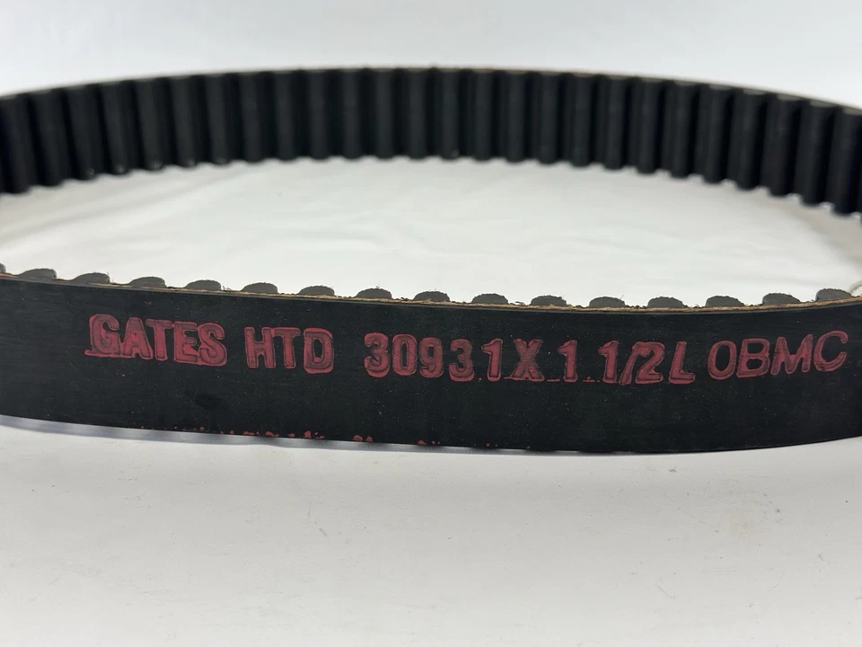 "Correa de transmisión primaria Gates 30931 1,5 pulgadas 77 t 14 mm 1 1/2"" 77 dientes 79-84 Harley nueva en stock" Foto 2 de 4