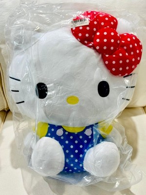 Hello Kitty Basic White Dot Doll GJ 45 cm (17.7 ) Authentic (Japan)