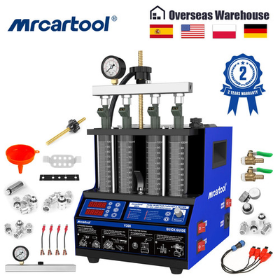 #ad Car Fuel Injector Heating Cleaning Tester Machine Cleaner Gasoline Fuel Injector $530.12