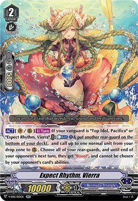 Expect Rhythm, Vierra - V-EB15/013EN - RR Nm-Mint, English Vanguard V Extra Boos