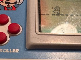 Nintendo Game and Watch Super Mario Bros. Handheld 1988/ YM-105 Blue And Red