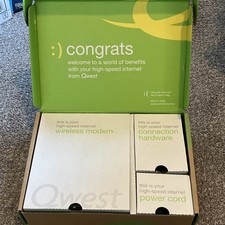 Qwest Actiontec Q1000 DSL Modem Router 4-Port Wireless Router