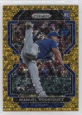 2022 Panini Prizm Tier II Gold Donut Circle 7/10 Manuel Rodriguez #153 13hc