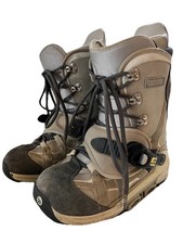 Burton Moto Snowboard Boots Mens 8.5 Gray Bla...