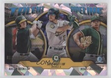 2019 Bowman Talent Pipeline Chrome Atomic Refractor Jesus Luzardo Skye Bolt 2du