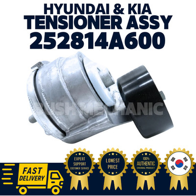 GENUINE OEM Hyundai Kia Tensioner Assy 252814A600 H1 Mighty Solati K2500 K2700