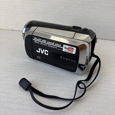 JVC GZ-MS120BU Everio Camcorder Video Camera UNTESTED FOR PARTS NO CHARGER BATT