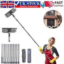 1.8M/4.5M Telescopic Window Extendable Long Reach Pole Glass Cleaning Squeegee
