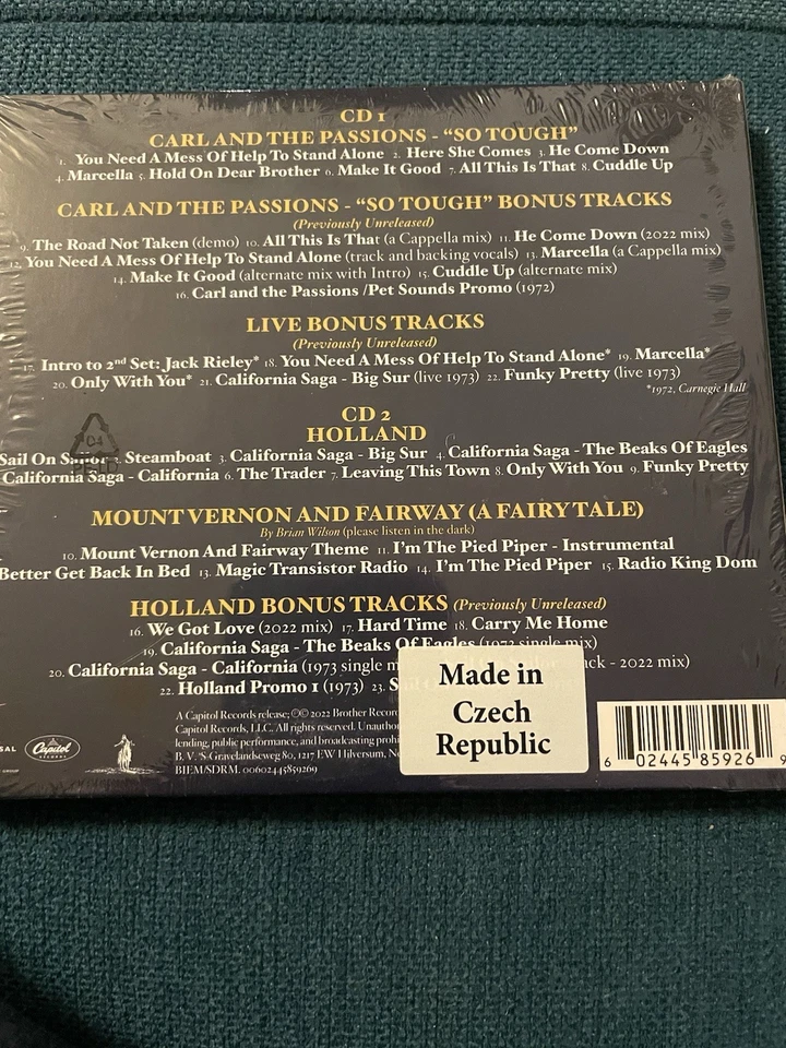 The Beach Boys - Sail On Sailor (2-CD Deluxe Edition) - Bild 2 von 2