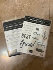 StampinUP Friends for Life Bundle stamps  dies 