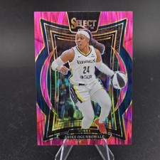 2025 WNBA Select Arike Ogunbowale Pink Flash #4 Dallas Wings