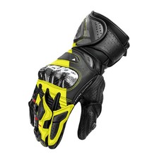 Shima Rs-3 Motorcycle Gloves Men Leather Long Biker Armoured Protectors Moto