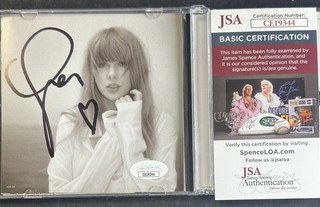 Taylor Swift Signed The Tortured Poets Department CD Insert w/ Disc AUTO JSA COA
