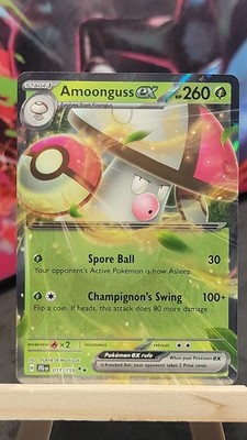 Amoonguss ex 011/159 Holofoil JTG SV09: Journey Together Double Rare NM-MP