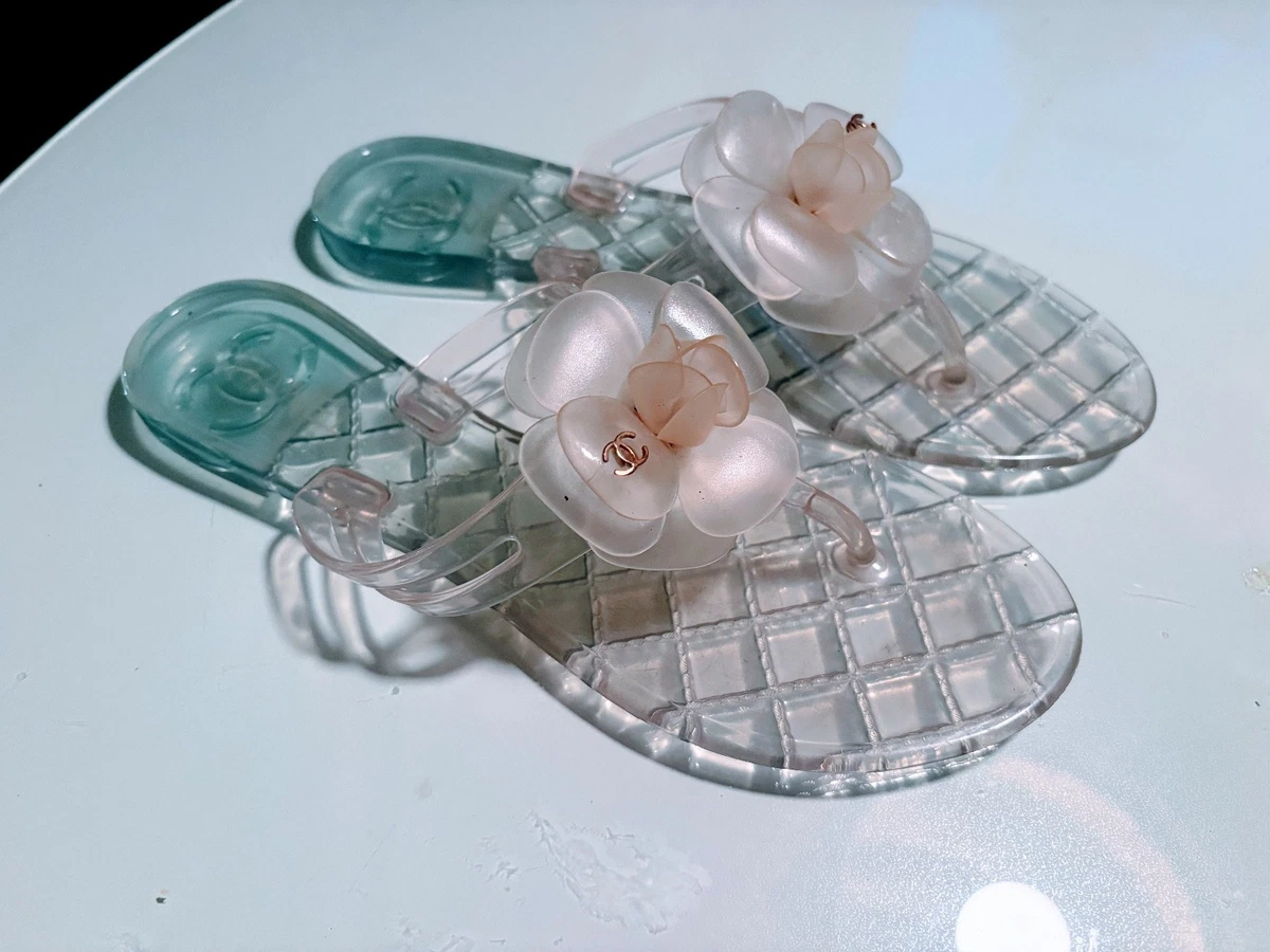 CHANEL Women's Flip Flop Rubber Sandals for sale | eBay
