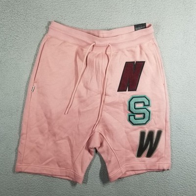 Nike NSW Fleece Shorts Men's M Rusty Pink 930248 685 (Knee Length) New