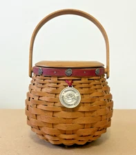 Longaberger Basket Pasadena Tournament of Roses Tie-on Liner & Protector 2004