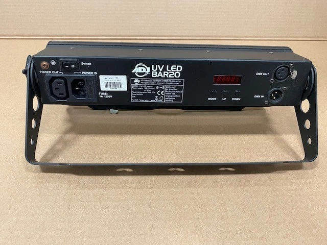 American DJ ADJ UV LED BAR20 IR DMX Ultraviolet Bar Wash Blacklight with Remote - Image 3 of 4