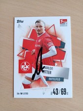 match attax signiert Marlon Ritter 1.FC Kaiserslautern NEU 25/26 (2)