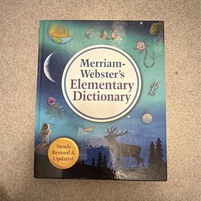 Merriam-Webster Newly Revised Elementary Dictionary Hardcover Children's