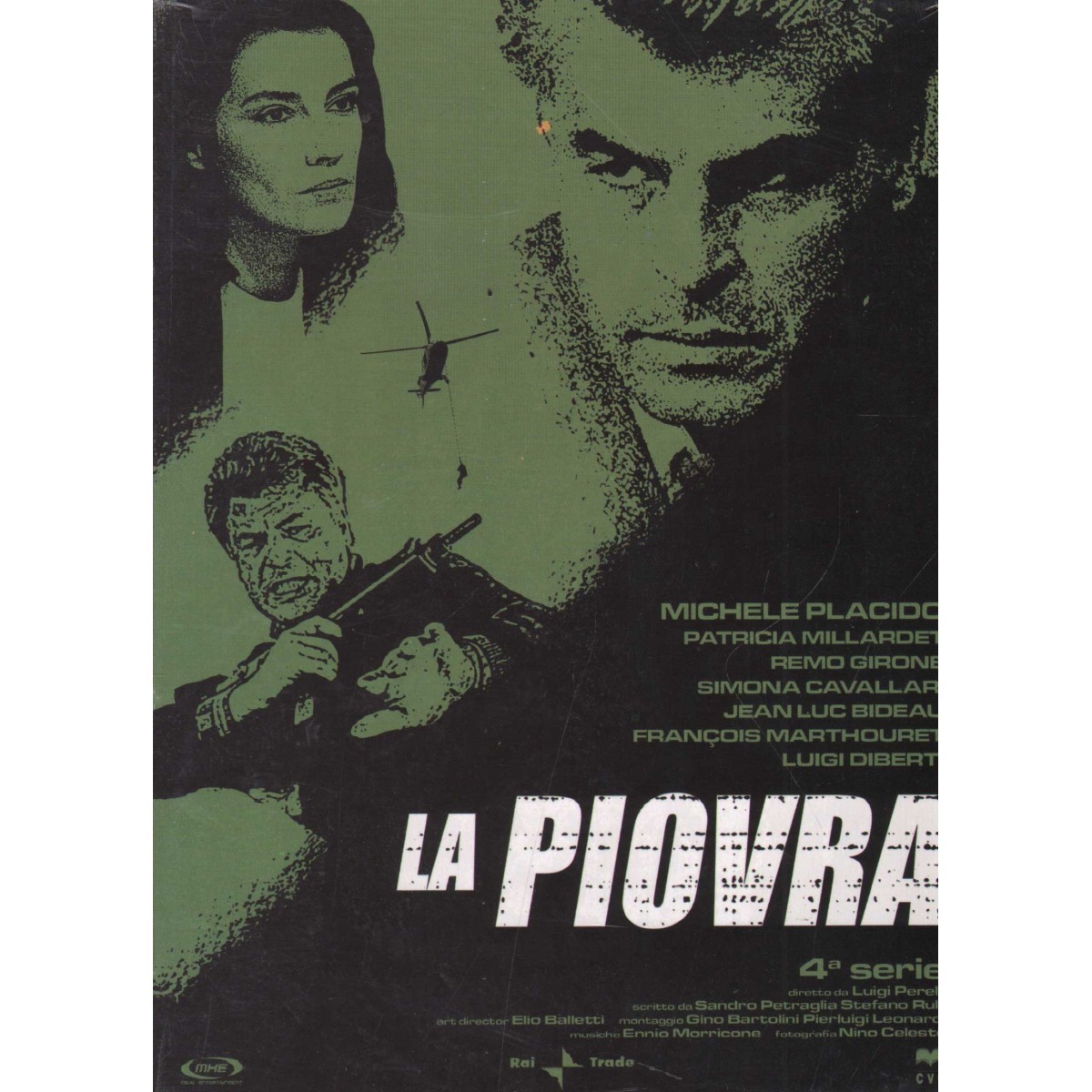 La Piovra Stag.4 DVD Luigi Perelli Eagle Pictures - 8024607000166 Sealed