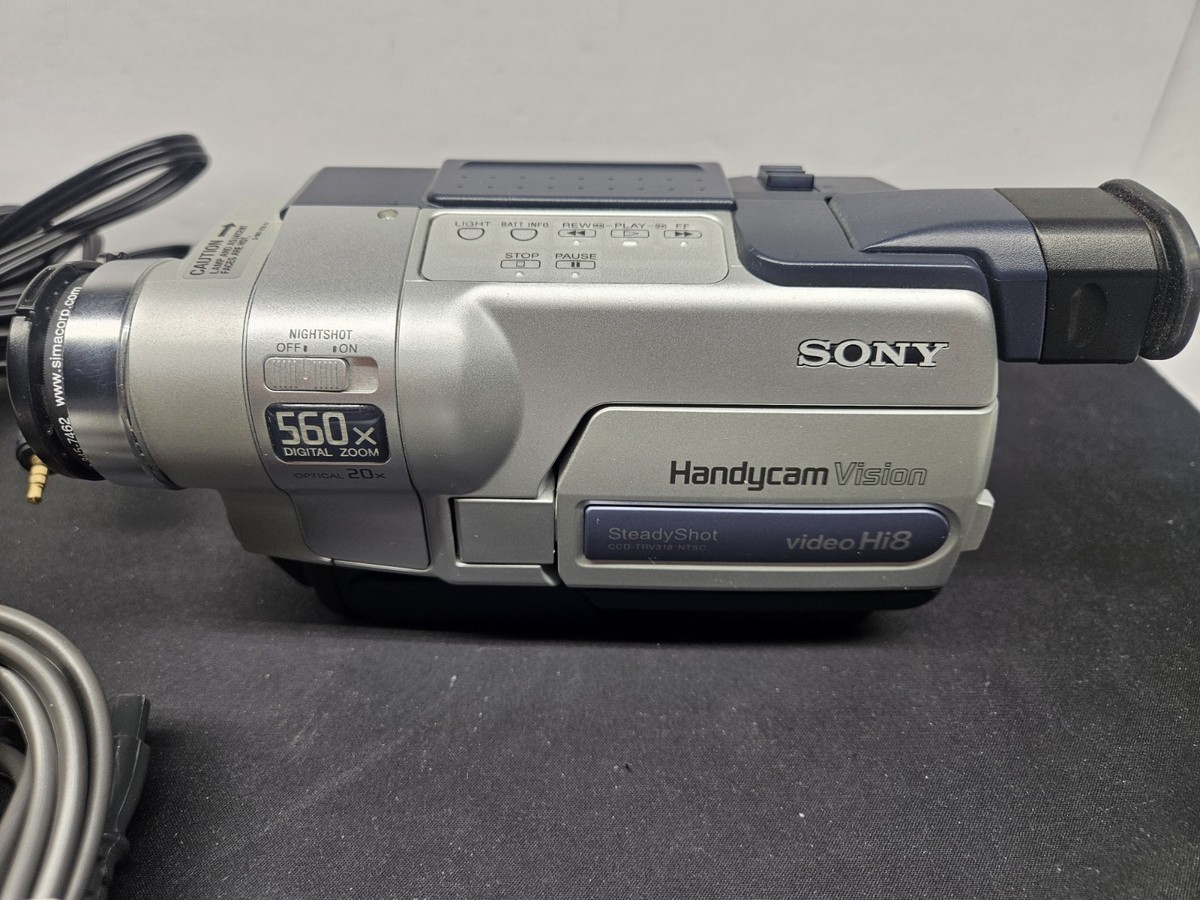 Sony Handycam CCD-TRV318 Hi-8 Analog Camcorder for sale online | eBay