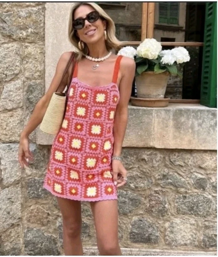 Zara Crochet Dresses for Women for sale | eBay Zara Crochet Dresses for Women for sale | eBay