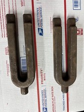 Gibraltar 2-3/4" Wide x 1-1/4" High, Forged Steel, U Shaped Strap Clamp PAIR