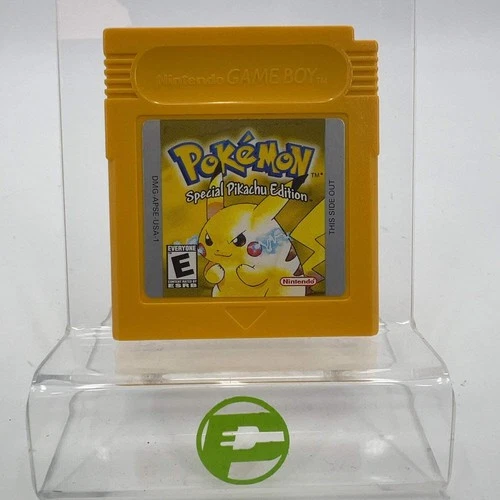 Pokemon Yellow Special Pikachu Edition (Nintendo GameBoy, 1999) Authentic