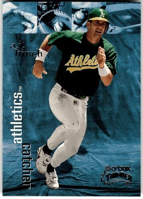 1999 SkyBox Thunder #173 A.J. Hinch Oakland Athletics MLB Baseball
