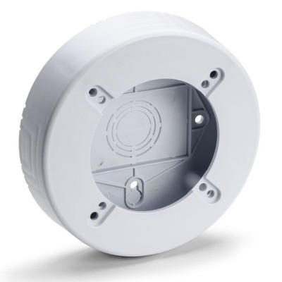 HellermannTyton - TSRPW-RB - Rnd Jct Box 1-1/4in Deep PVC Wht - (Pack of 1)