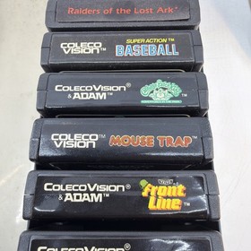 12 ColecoVision/ADAM & Atari 2600 Game Lot Donkey Kong CPK AE155DG40