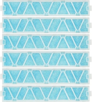 6 Pack MAC-408FT-E Replacement Filter for Mitsubishi Mr. Slim heat pump and air