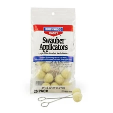 Birchwood Casey BC-41110 Swauber Applicators, 20 Pack