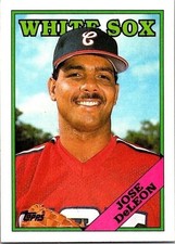Jose DeLeon Chicago White Sox 34 Topps 1988 Baseball Card