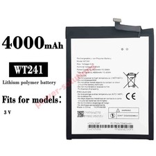 For Nokia 3V mobile phone WT241 Li-ion Polymer Battery Replacement 4000mAh 3.85V