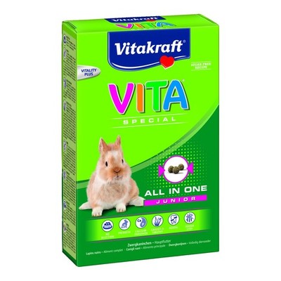 VITAKRAFT Vita Special Junior (Best for Kids) - Zwergkaninchen - 600 g - Futter