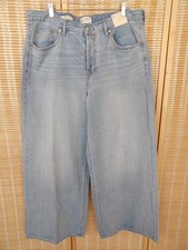 NWT Women's Universal Thread Super Wide Leg Size 16 38x32.5 Relaxed Fit Jeans