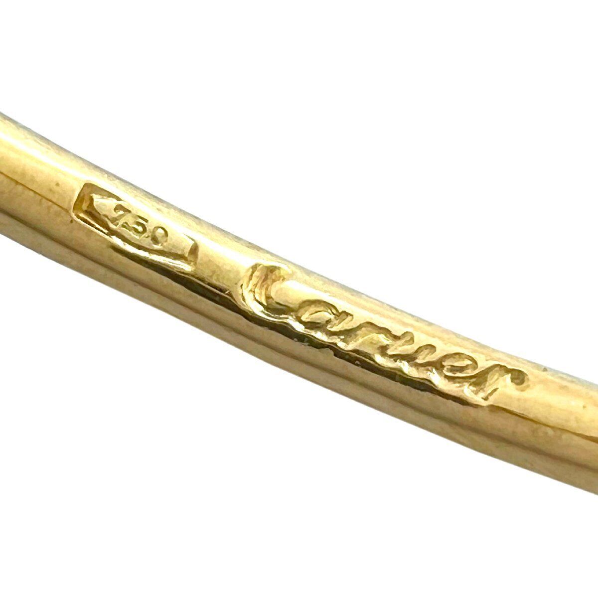 Cartier Hindu Ring 4P Diamond 18K Yellow Gold US 4.5 No. 49 Cartier Hindu Ring 4P Diamond 18K Yellow Gold US 4.5 No. 49