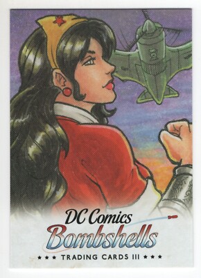 DC Comics Bombshells III - Exclusive Binder Card B1 - Wonder Woman