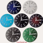 33mm Watch Dial Striped Watch Face Date Fit NH35/NH36 Date Luminous Dial Hands