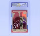 Michael Jordan Autograph Red Holo Refractor NBA Bulls Grade 10 Gem Mint!