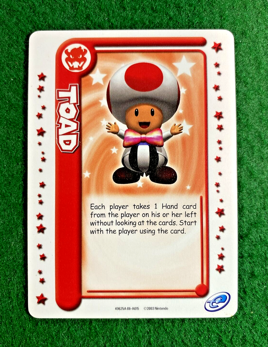 2003 Nintendo Mario Party Toad Card - Main Image